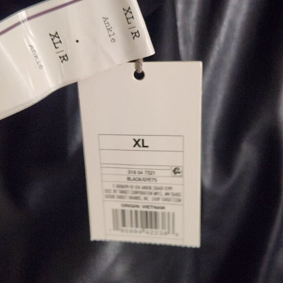 A New Day NWT Black Faux Leather Wide Leg Pull On Pants Size XL - Picture 4 of 5